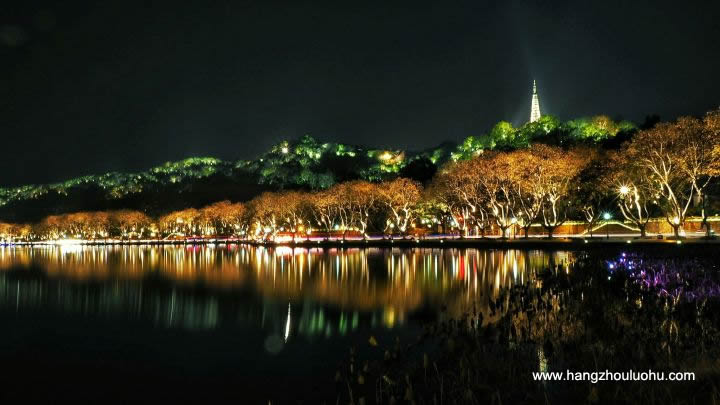 杭州六和塔夜景