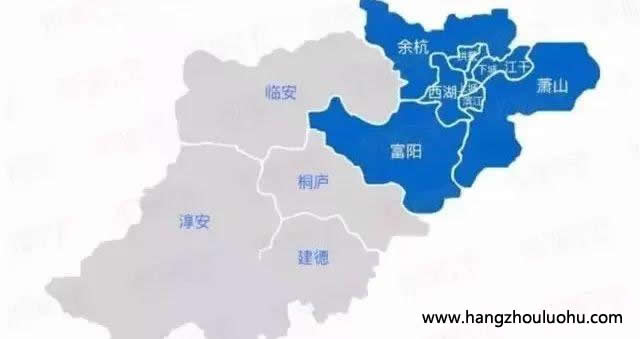 杭州限購地圖